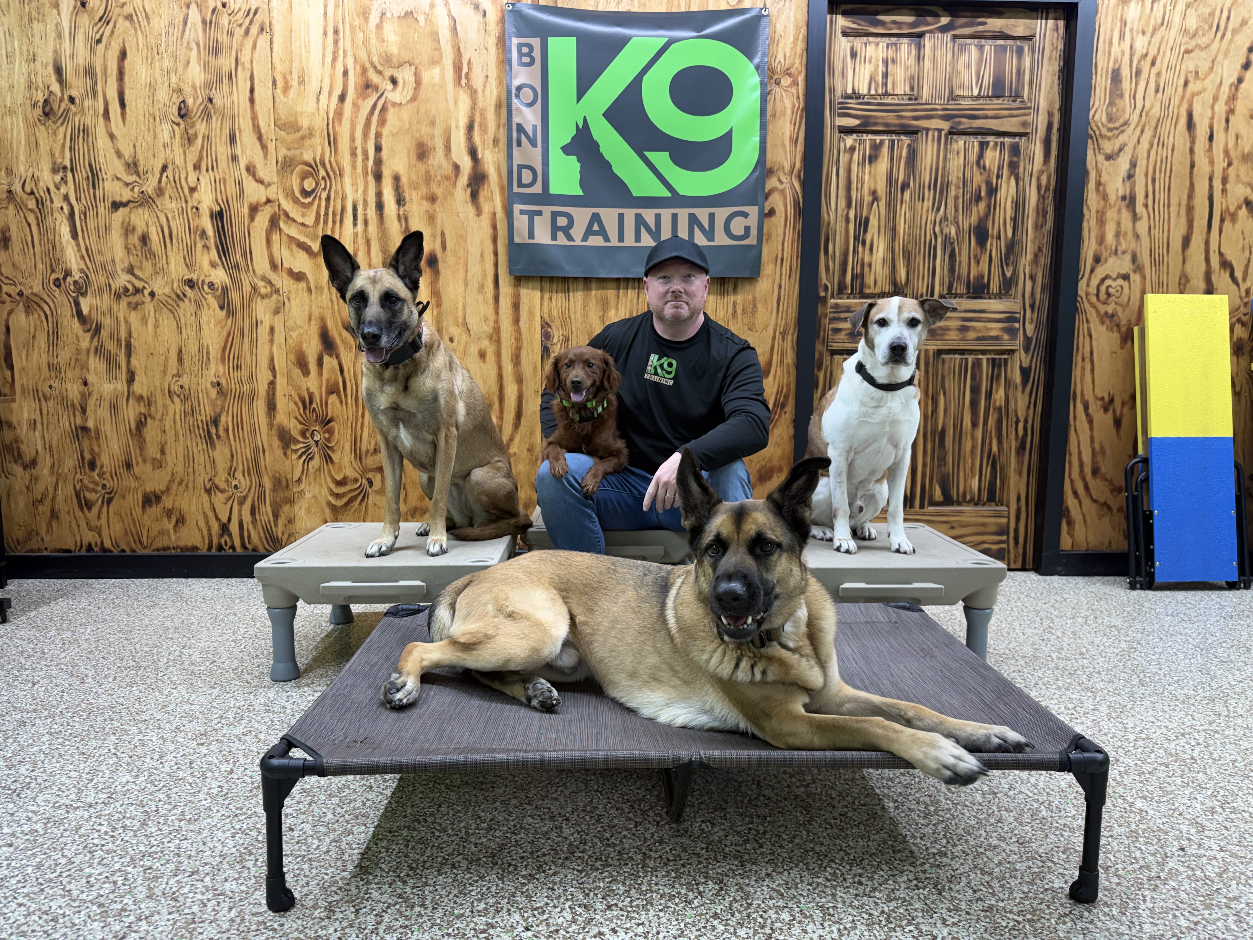 Dan, owner and trainer at Bond K9 Training